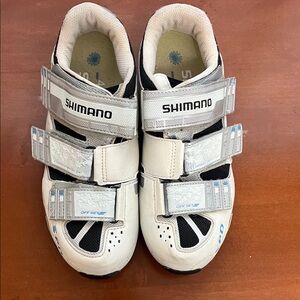 Shimano SH-WM 60B Cycling Shoes w/ cleats -size 40 (US 8)
